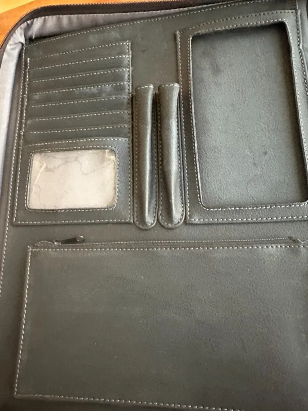 Samsonite Executive Zip Portfolio Organizer Briefcase Shoulder Bag 14